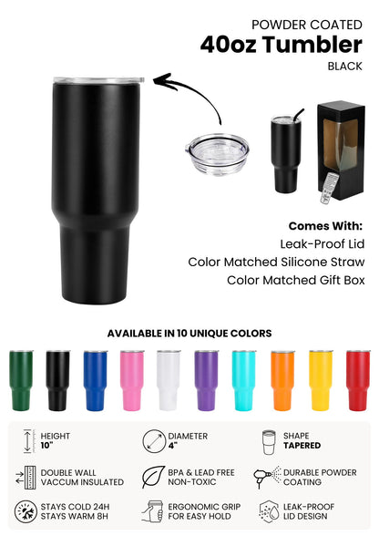 Make Your Own Custom 40oz Tumbler