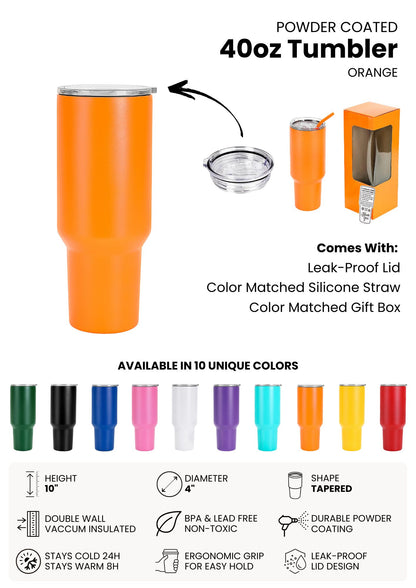 Make Your Own Custom 40oz Tumbler