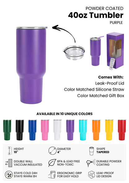 Make Your Own Custom 40oz Tumbler