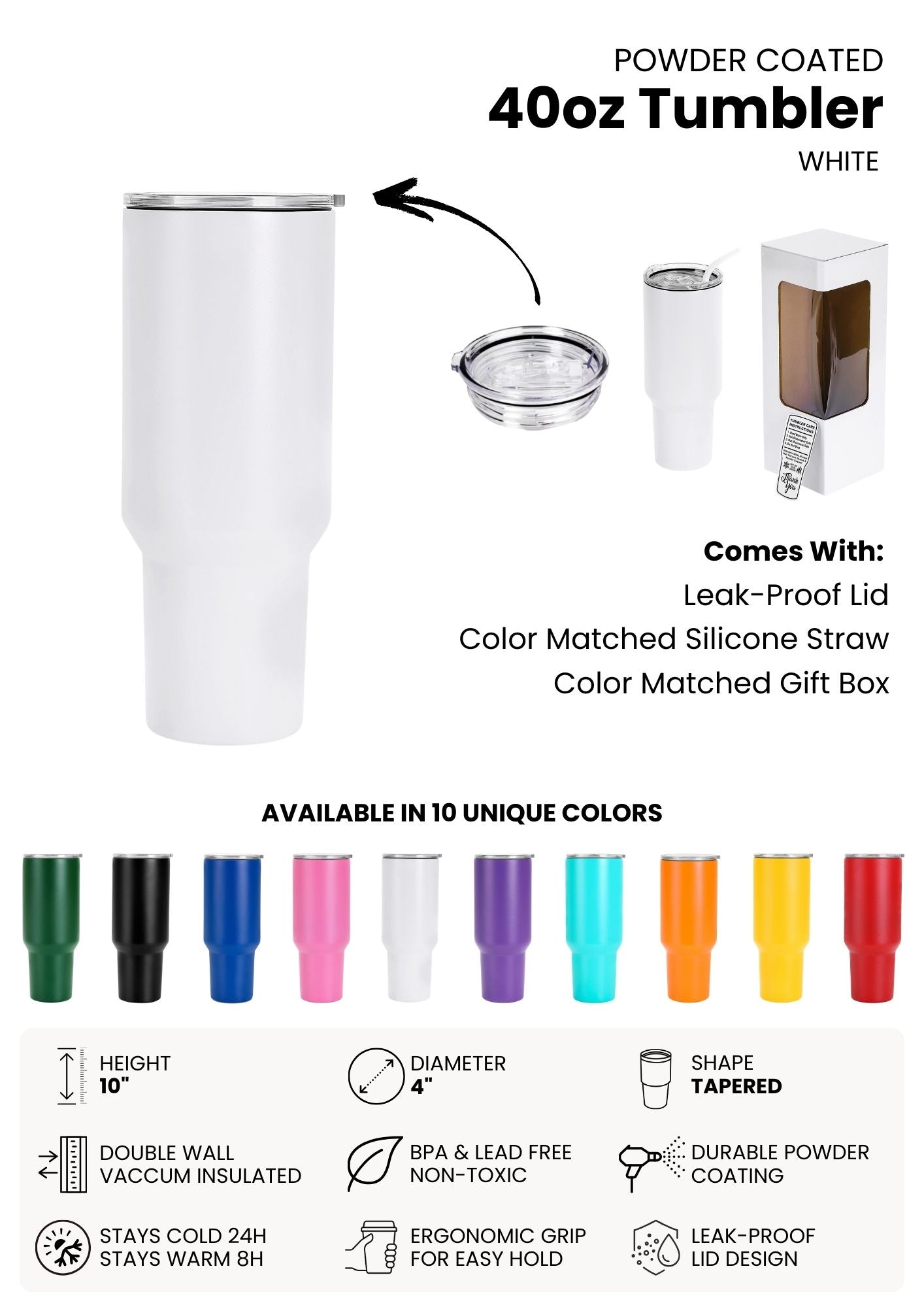 Make Your Own Custom 40oz Tumbler