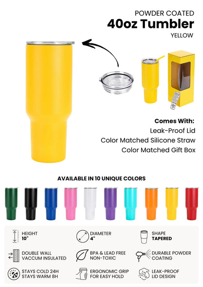 Make Your Own Custom 40oz Tumbler