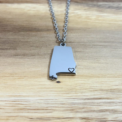 Alabama Pendant Necklace