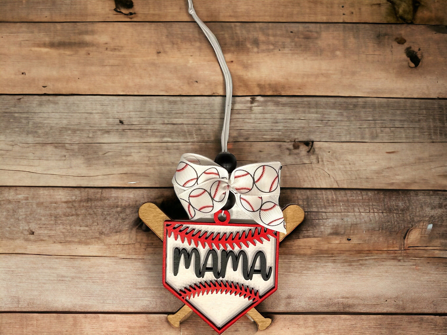 Home Plate Baseball & softball car charm